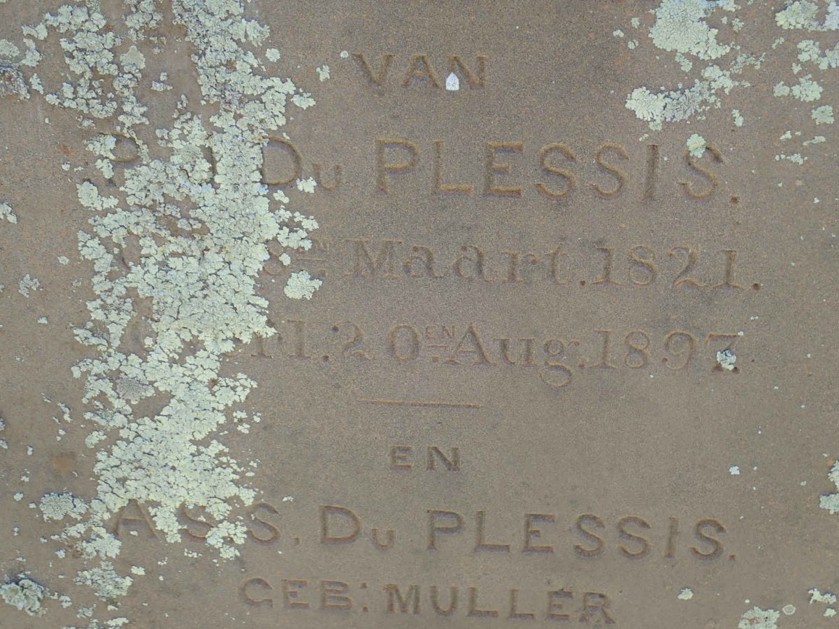 PLESSIS P.J., du 1821-1897 &amp; A.S.S. MULLER 1828-1900
