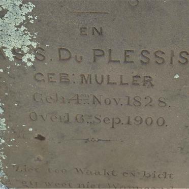 PLESSIS P.J., du 1821-1897 &amp; A.S.S. MULLER 1828-1900