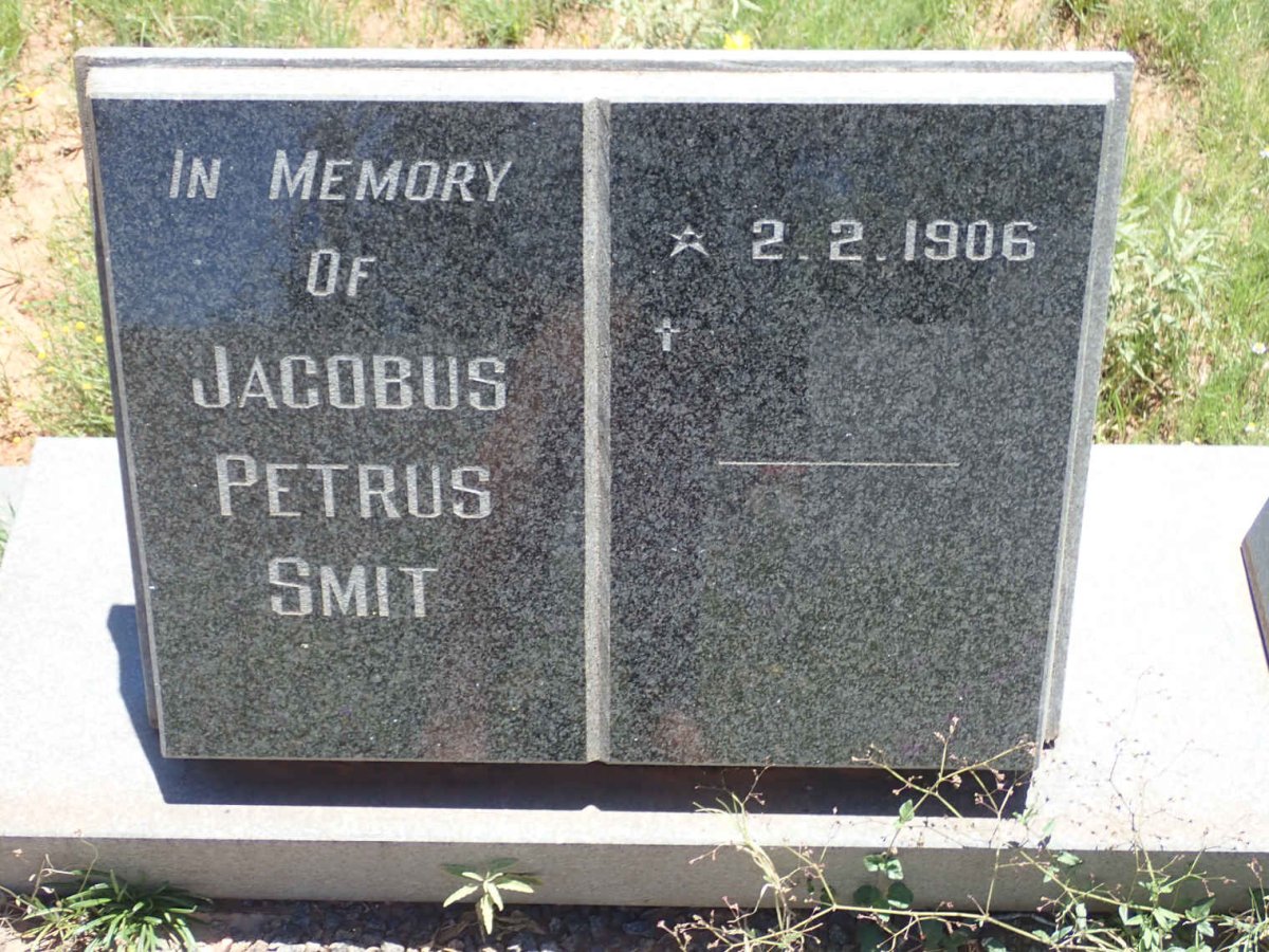 SMIT Jacobus Petrus 1906- &amp; Magdalene Kathleen HARVETT 1917-1977