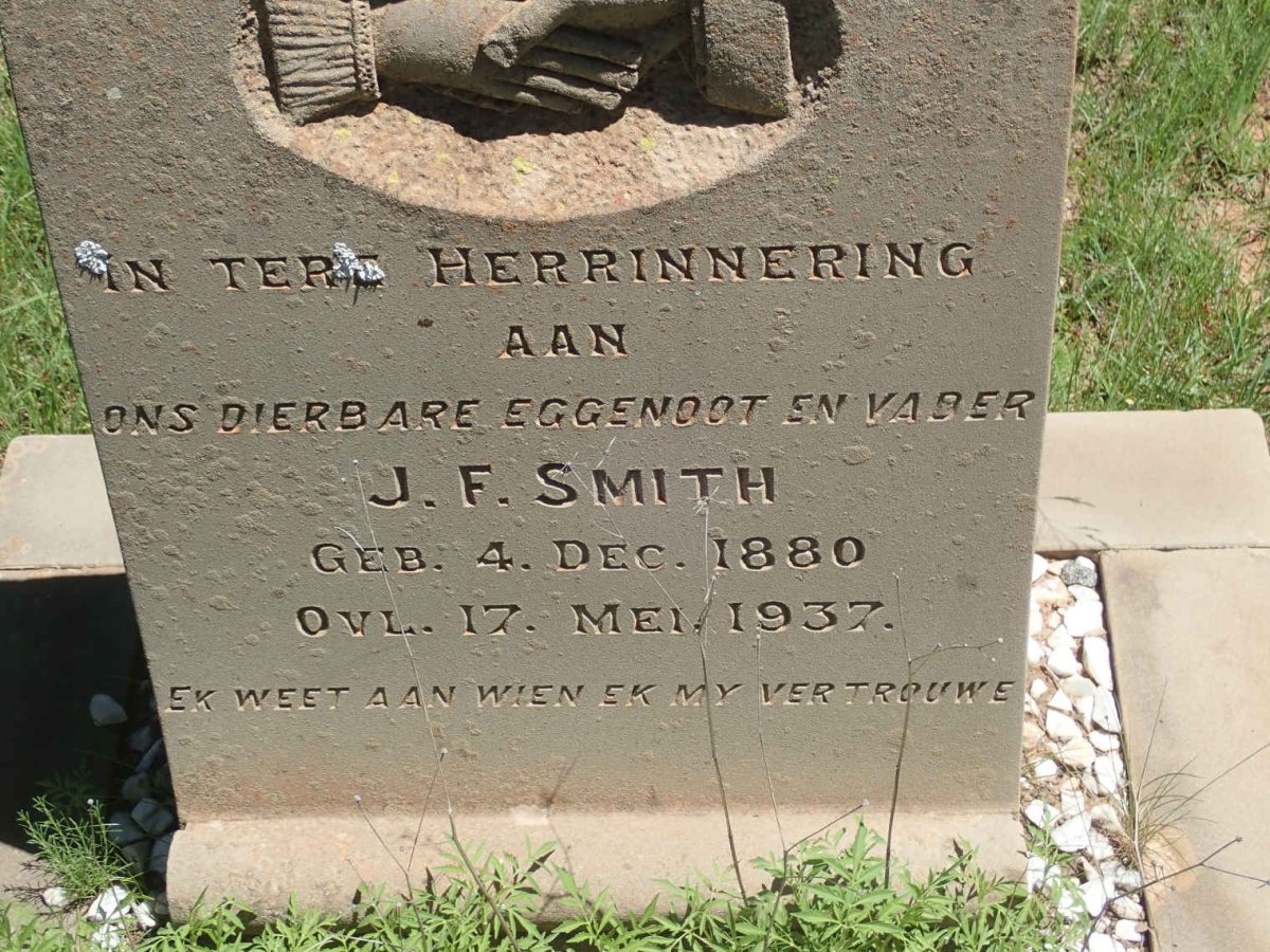 SMITH J.F. 1880-1937
