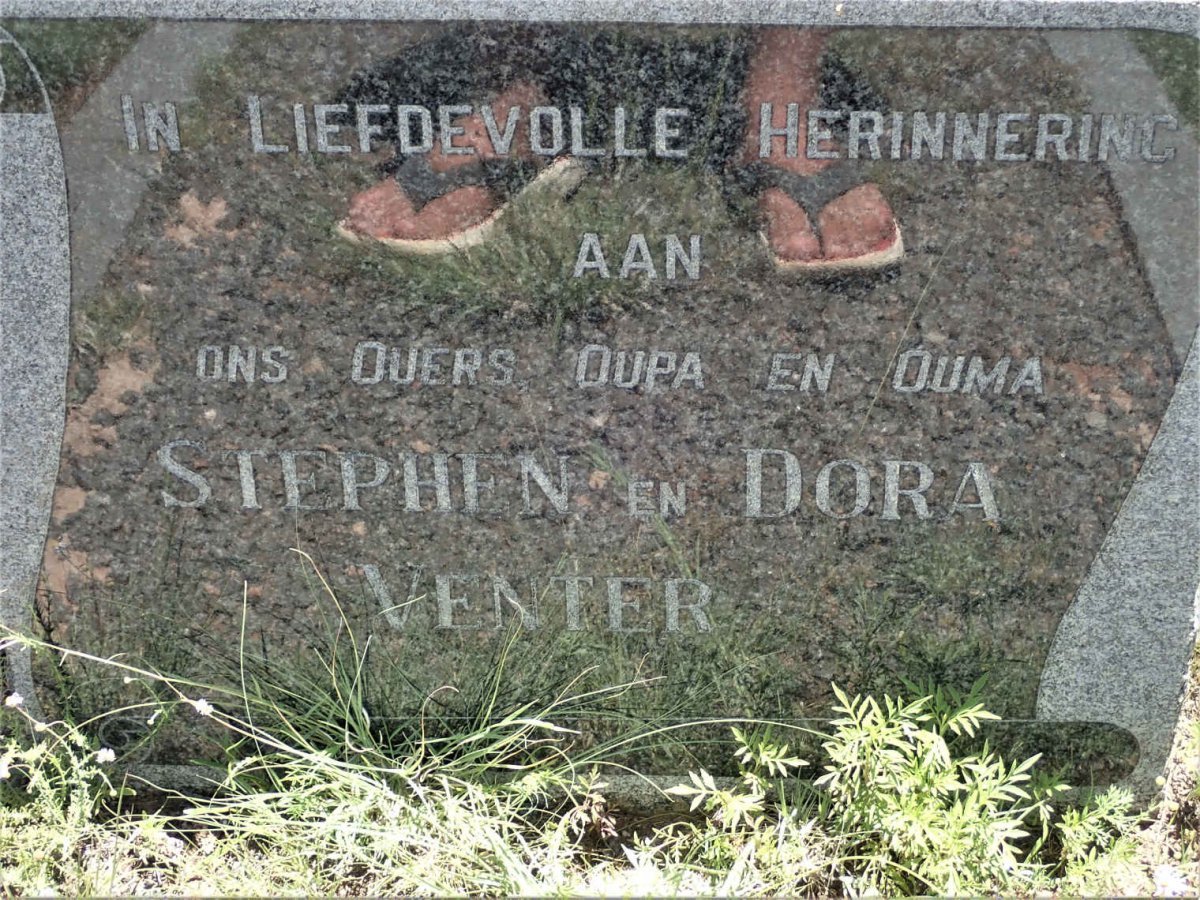 VENTER Stephen &amp; Dora