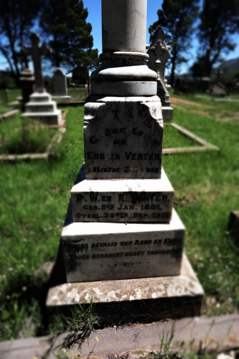 VENTER Enslin 1891-1917