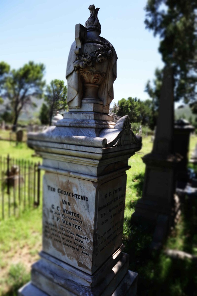 VENTER G.C. 1823-1902 &amp; J.F. HATTINGH 1841-1908