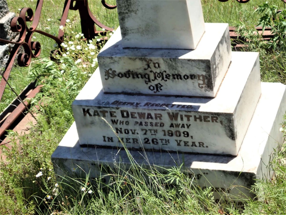 WITHER Kate Dewar -1909