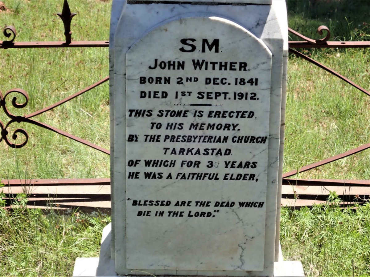 WITHER  John 1841-1912