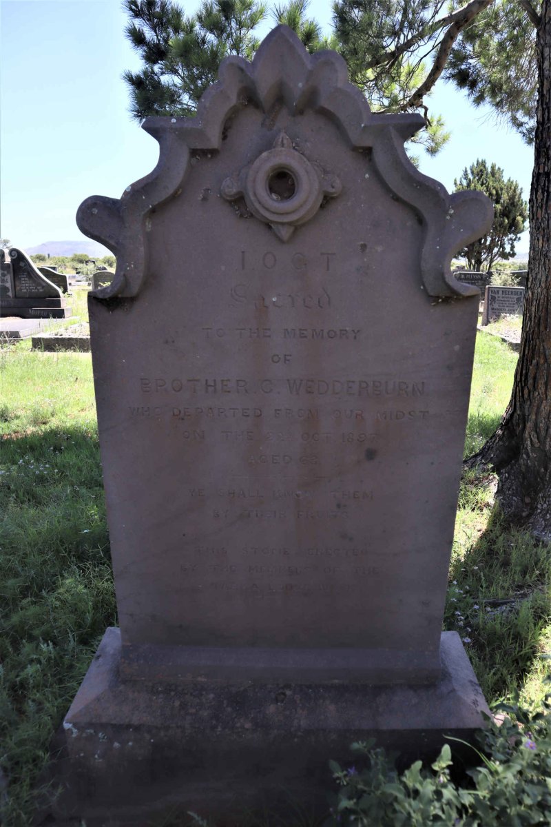 WEDDERBURN C. -1897