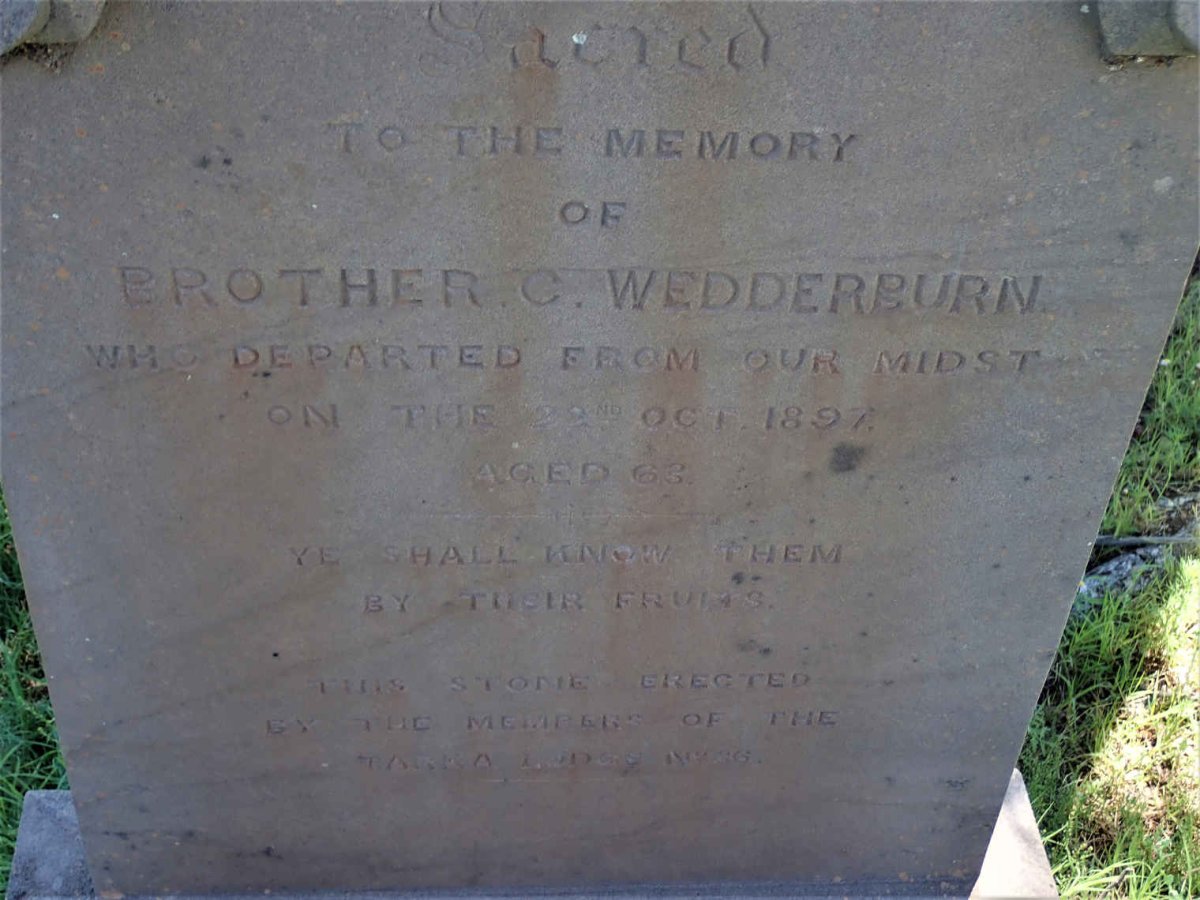 WEDDERBURN C. -1897