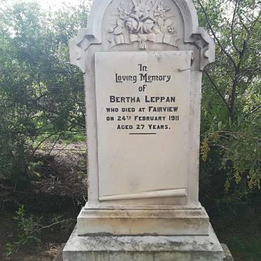 LEPPAN Bertha -1911