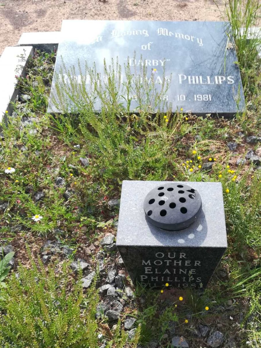 PHILLIPS Robert Thomas 1909-1981 &amp; Elaine 1911-1983