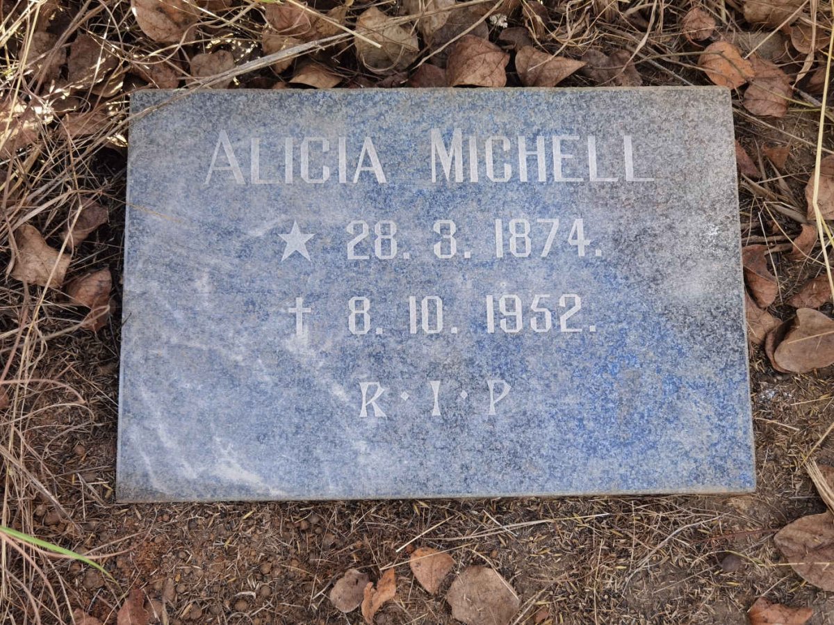 MICHELL Alicia 1874-1952