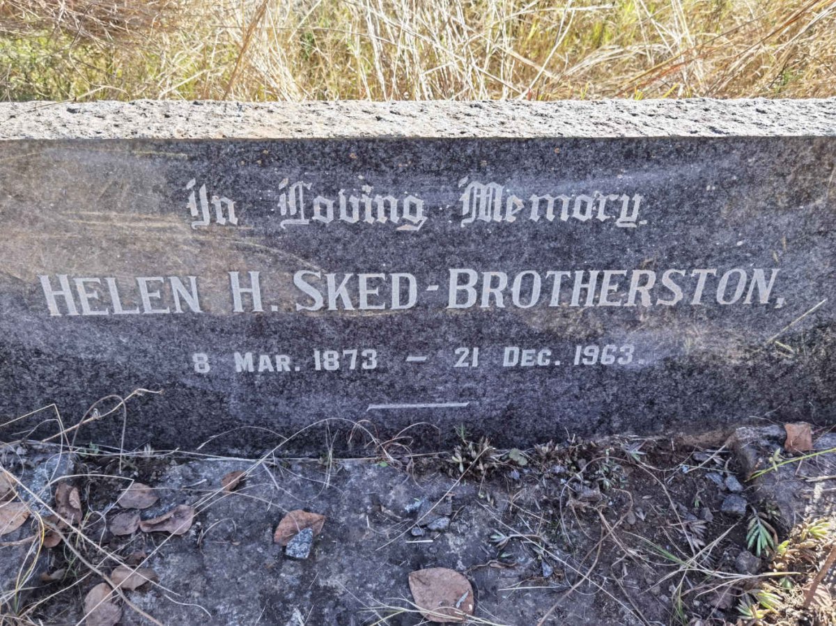 BROTHERSTON Helen H., SKED 1873-1963
