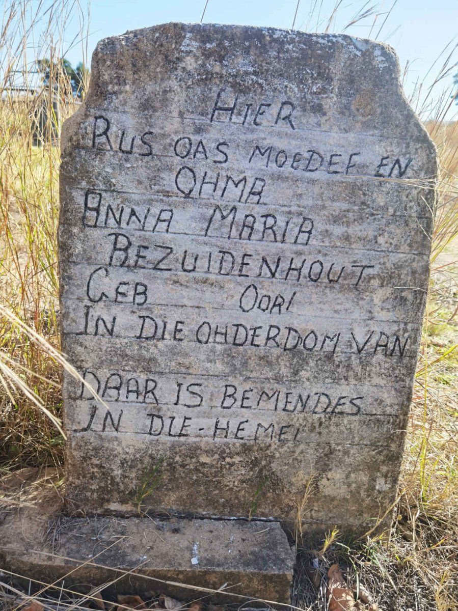 BEZUIDENHOUT Anna Maria