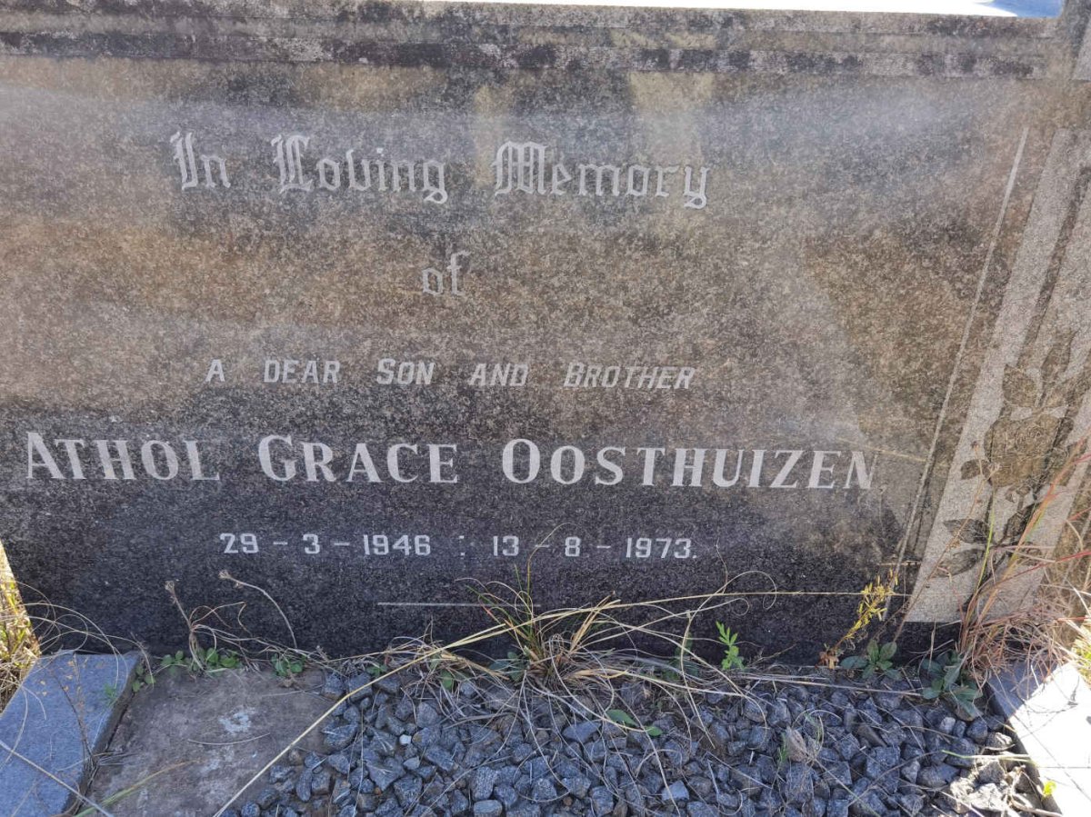 OOSTHUIZEN Athol Grace 1946-1973