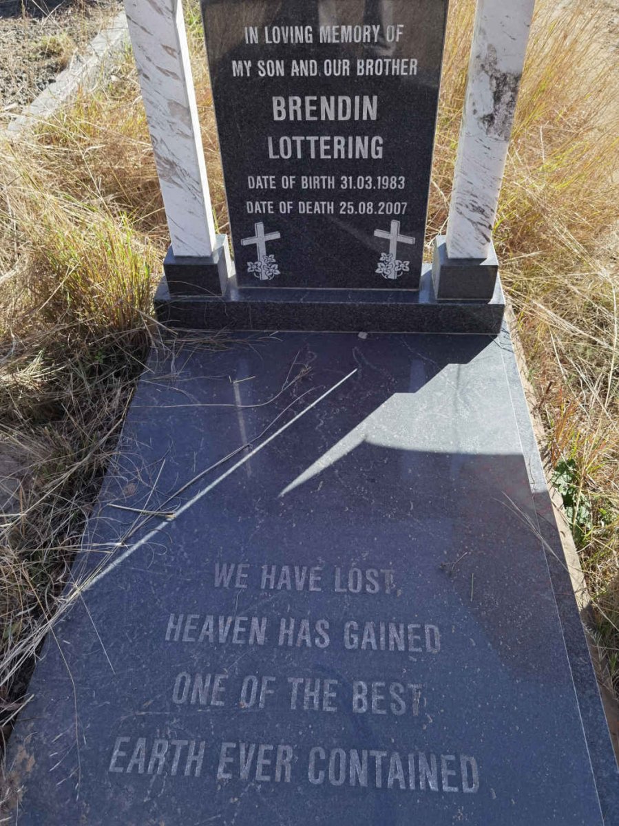 LOTTERING Brendin 1983-2007