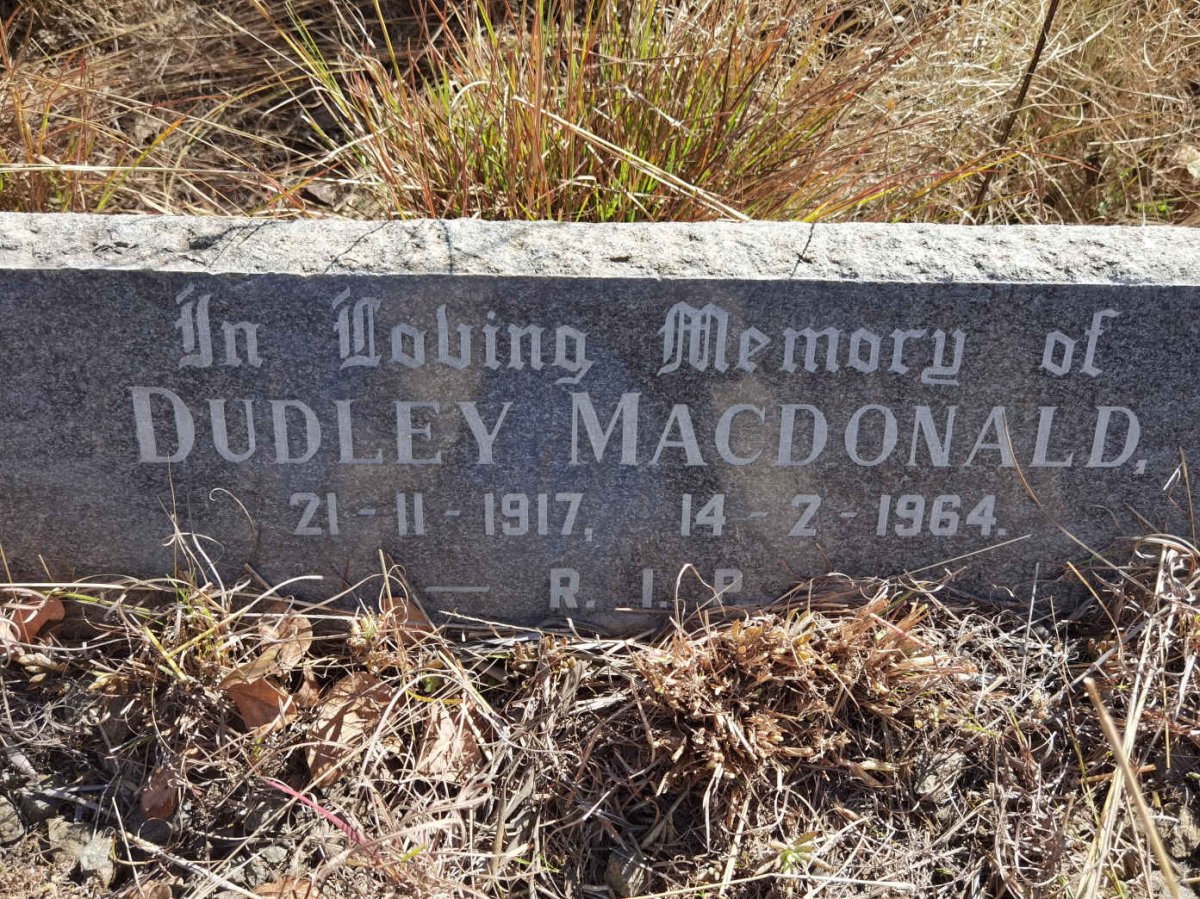 MACDONALD Dudley 1917-1964