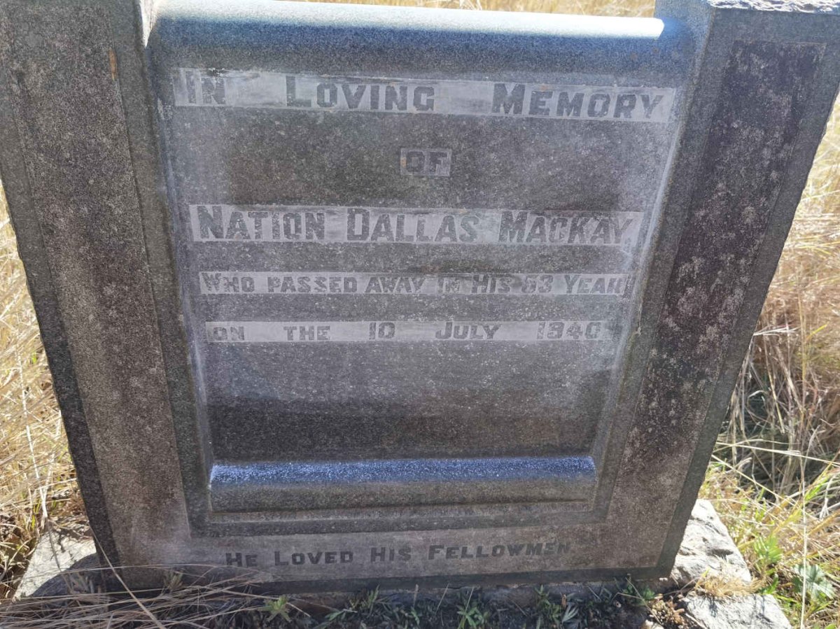 MACKAY Nation Dallas -1940