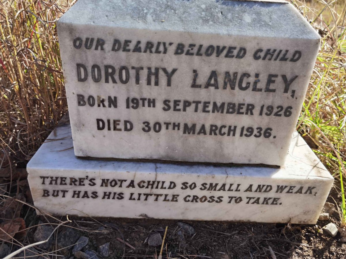 LANGLEY Dorothy 1926-1936