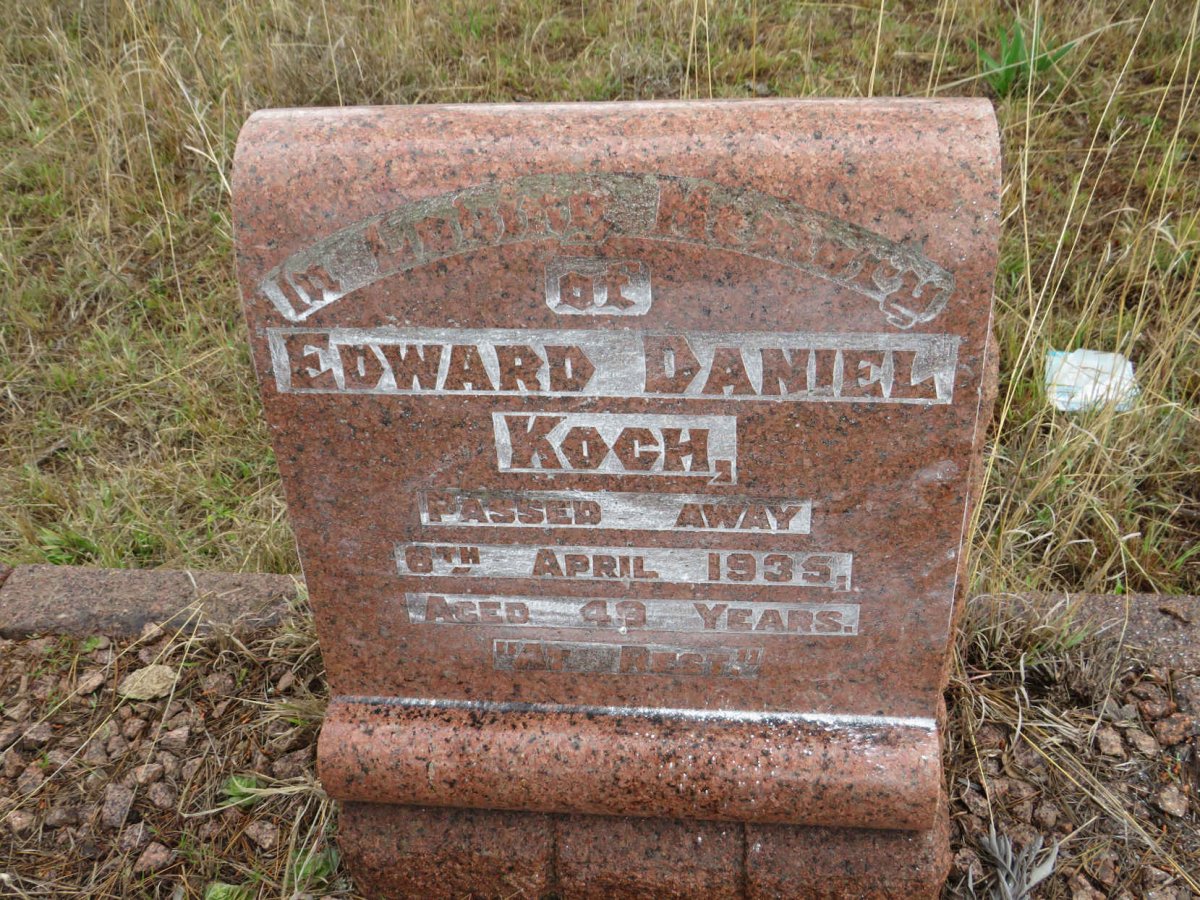 KOCH Edward Daniel -1935
