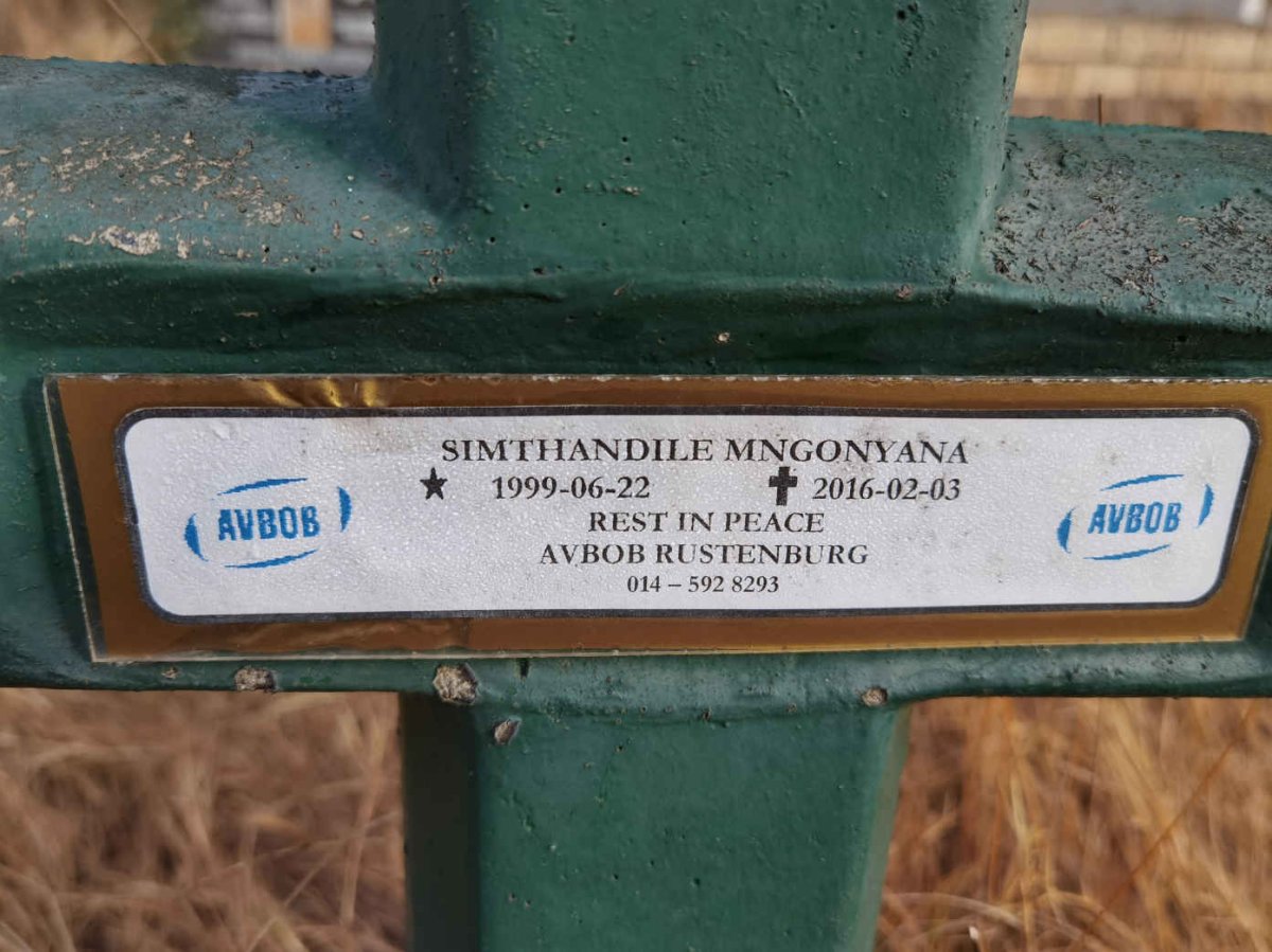 MNGONYANA Simithandile 1999-2016