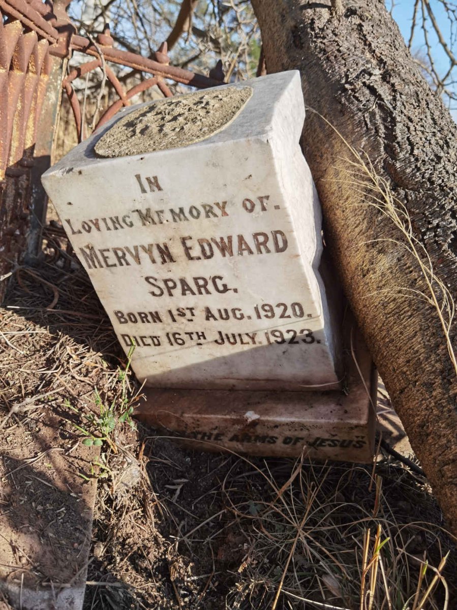 SPARG Mervyn Edward 1920-1923