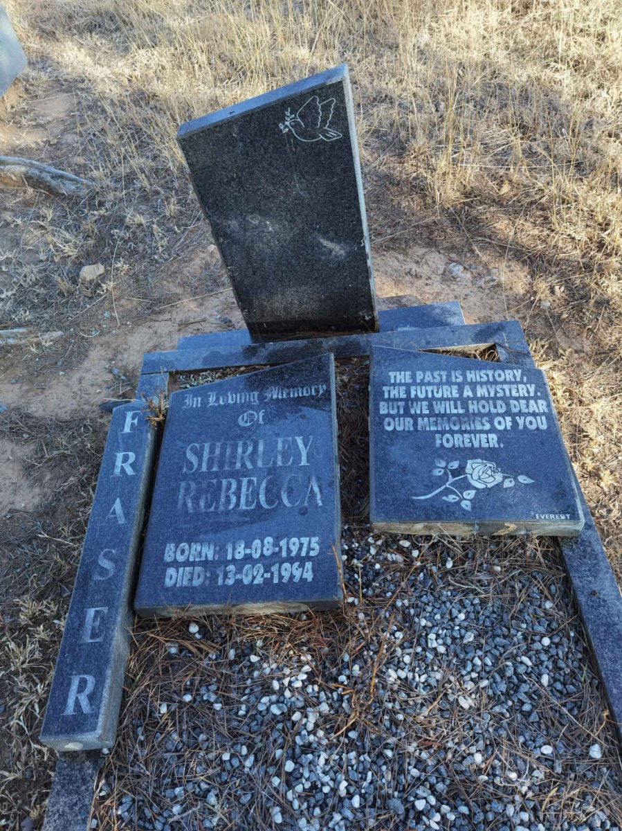 FRASER Shirley Rebecca 1975-1994