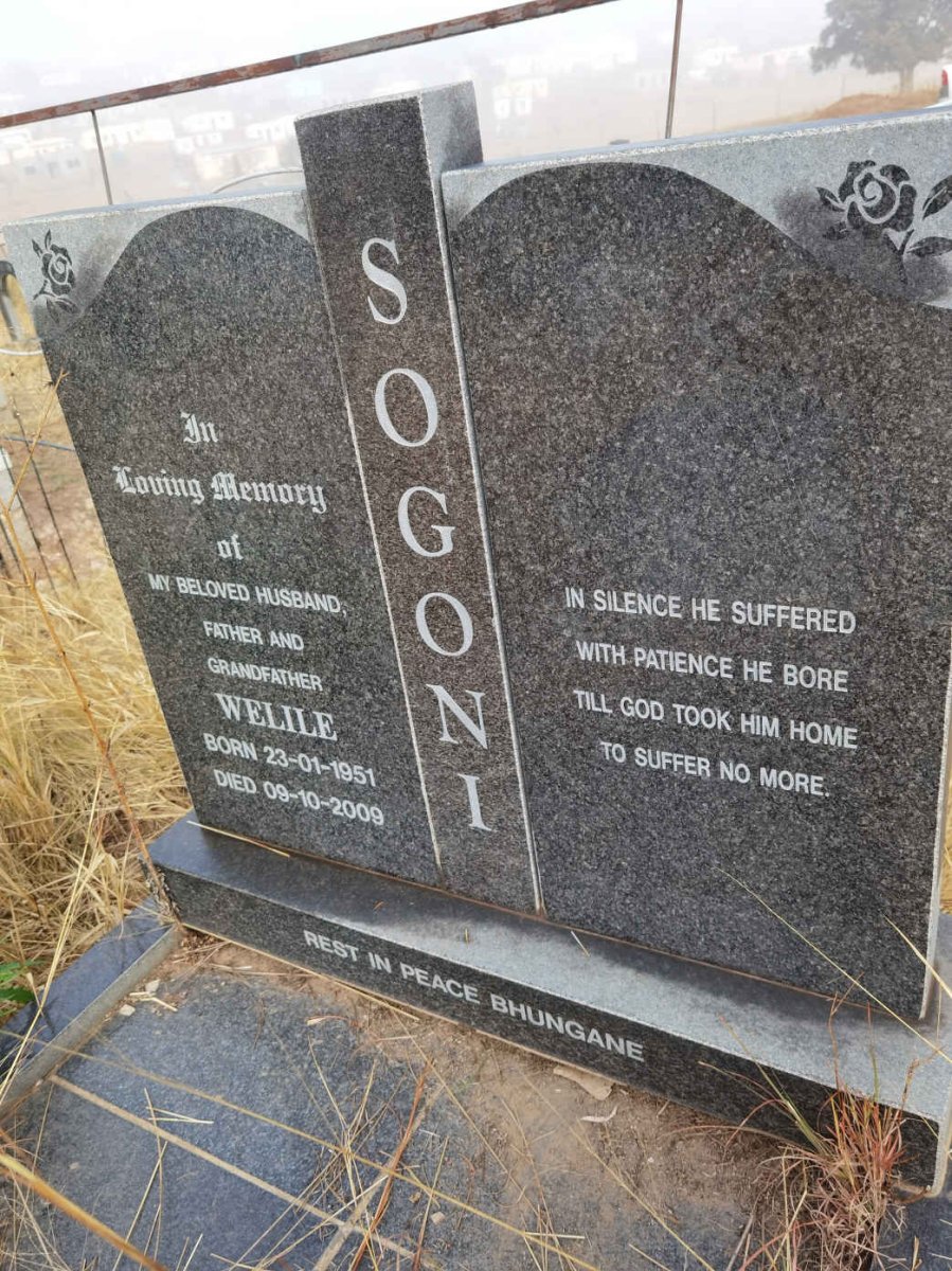 SOGONI Welile 1951-2009