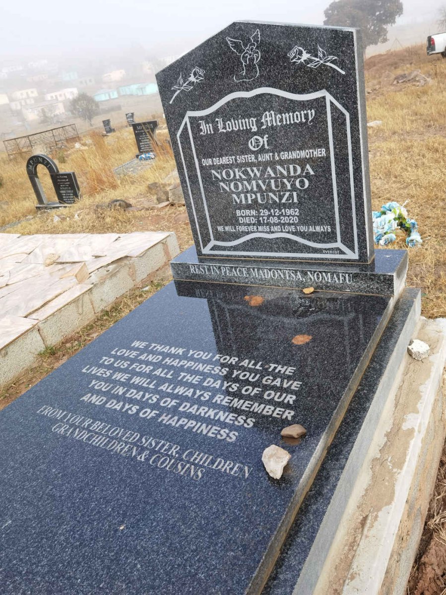 NOKWANDA Nomvuyo Mpunzi 1962-2020