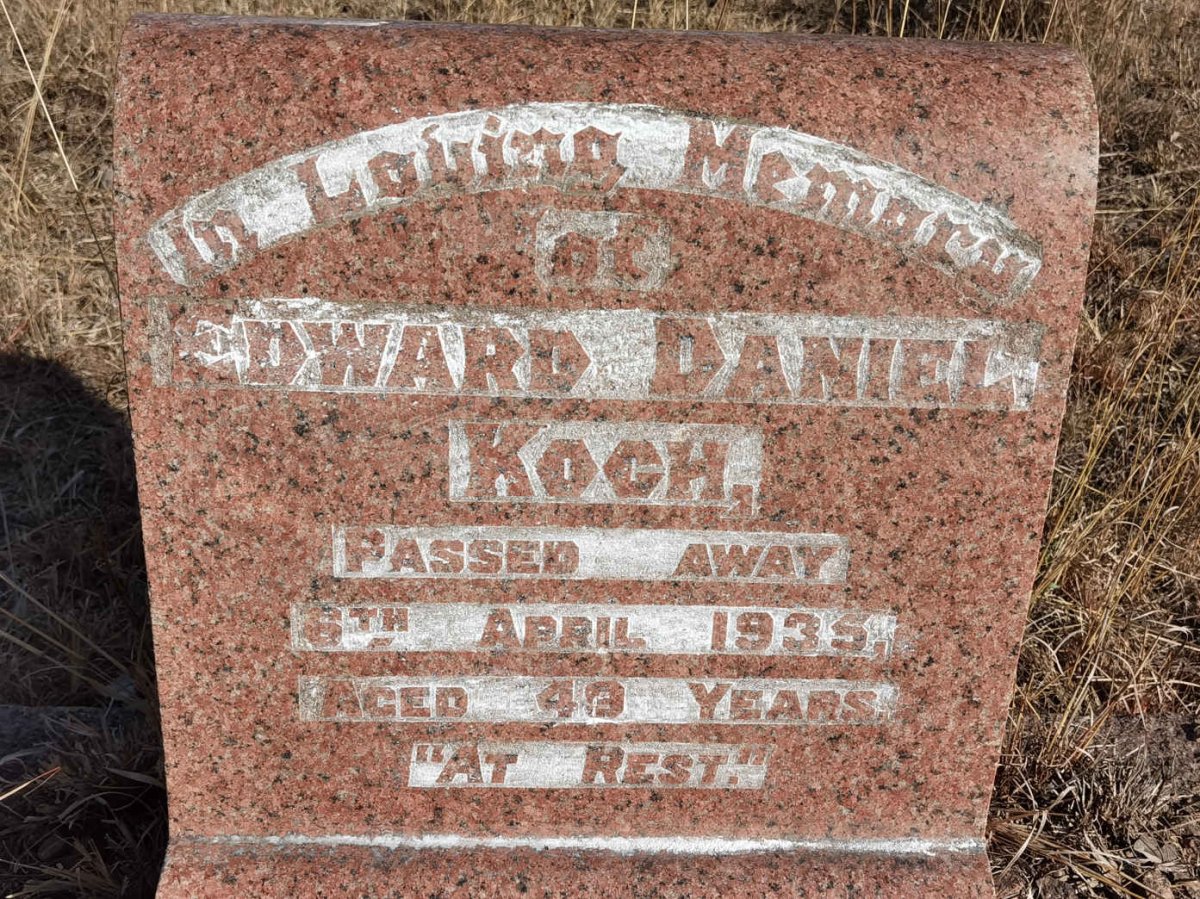 KOCH Edward Daniel -1935