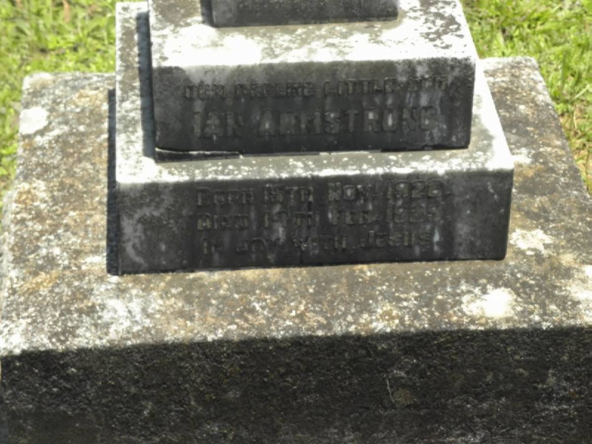 ARMSTRONG Ian 1926-1929