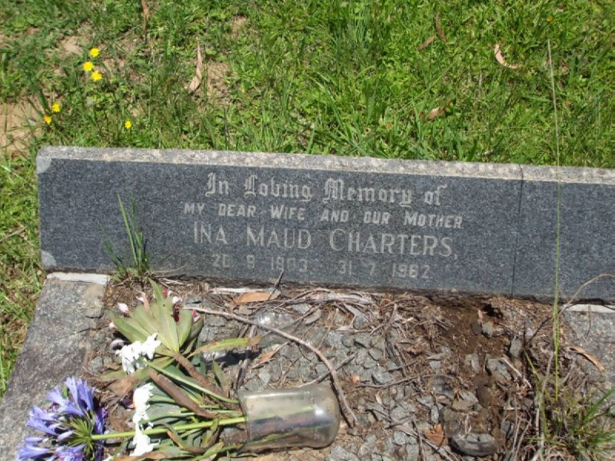 CHARTERS Ina Maud 1903-1962