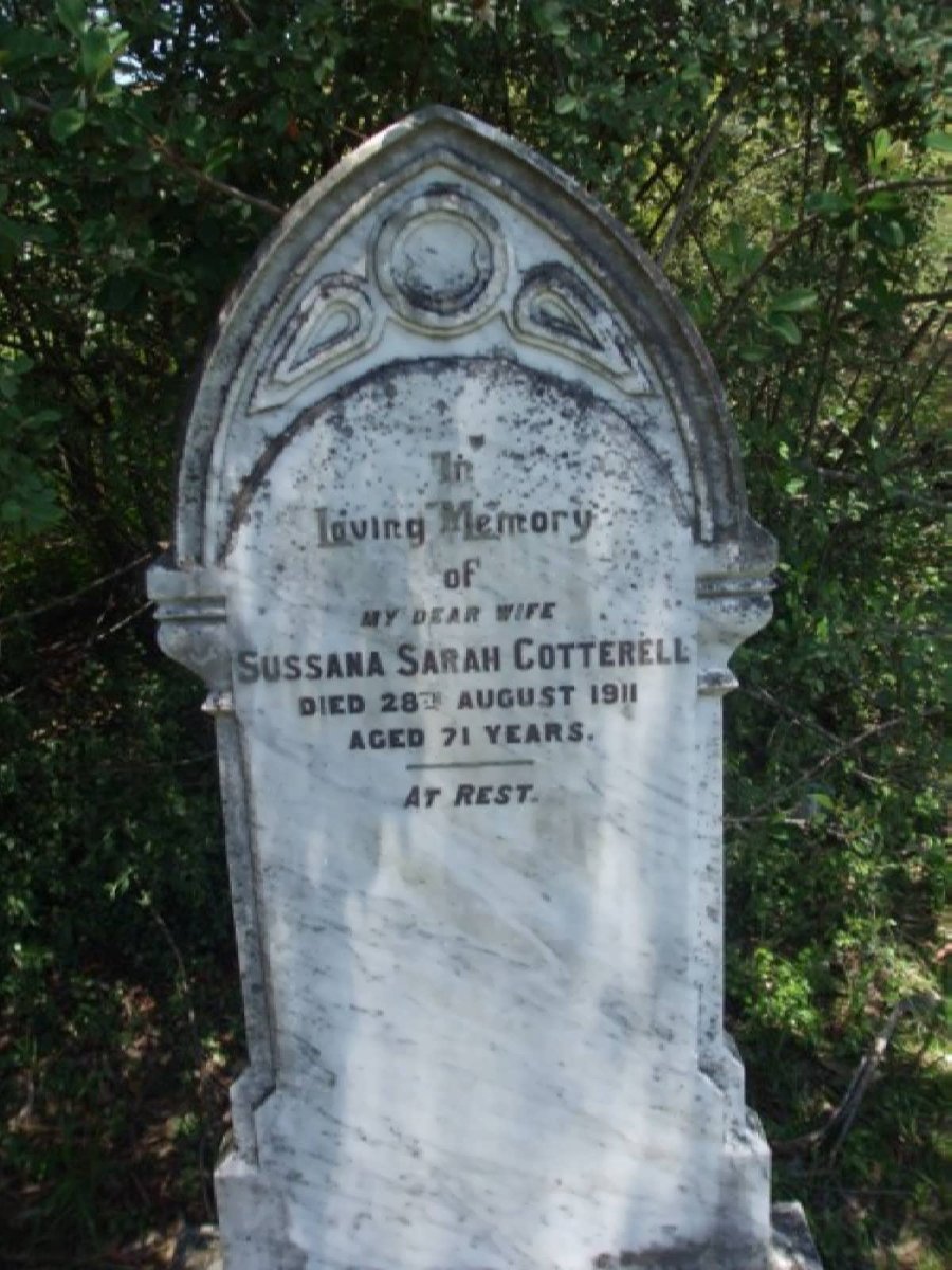 COTTERELL Sussana Sarah -1911