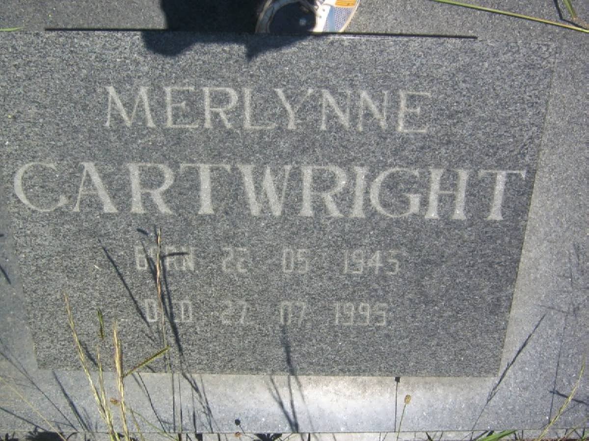 CARTWRIGHT Merlynne 1943-1995