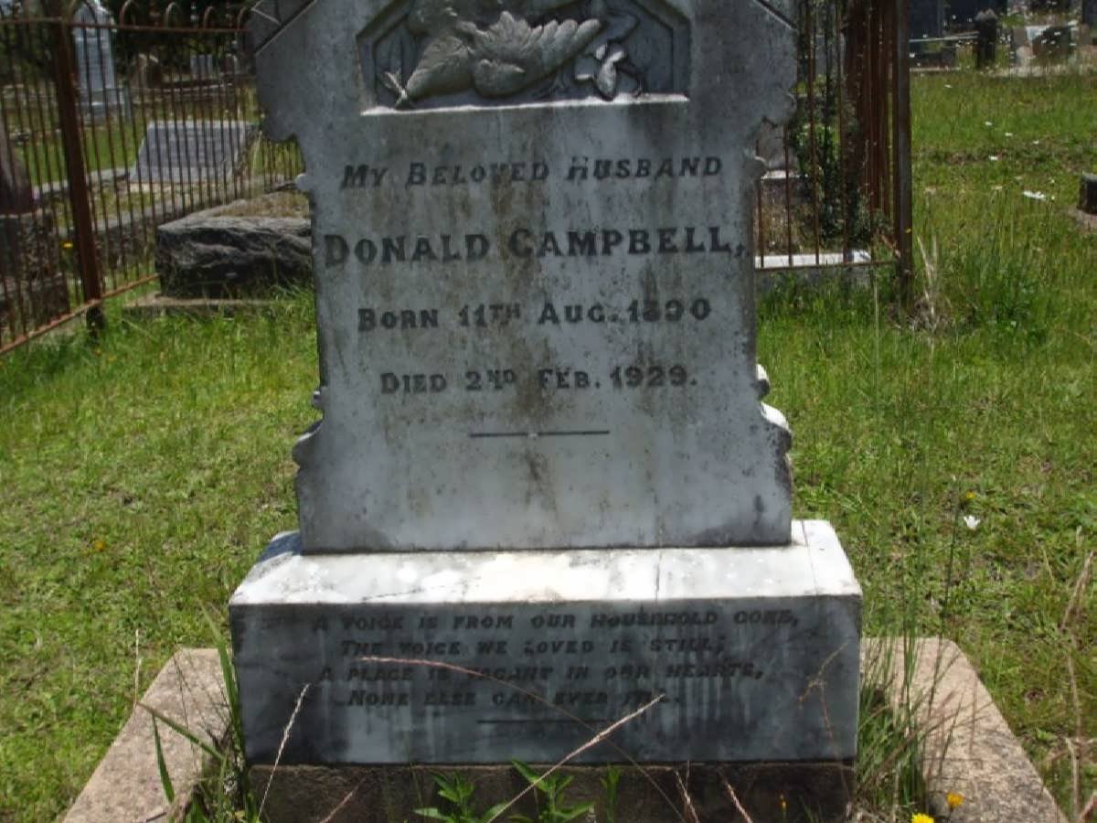 CAMPBELL Donald 1890-1929