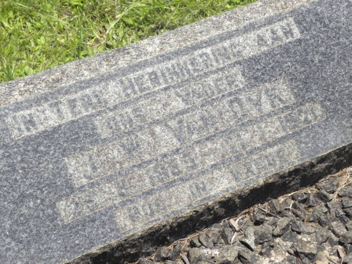 DYK J.W., van 18?9-1921