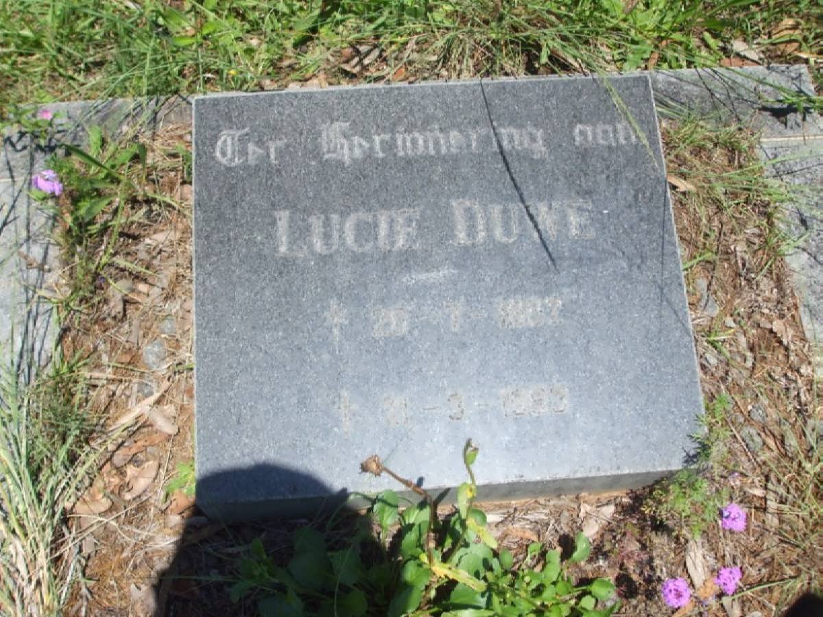 DUWE Lucie 1902-1953