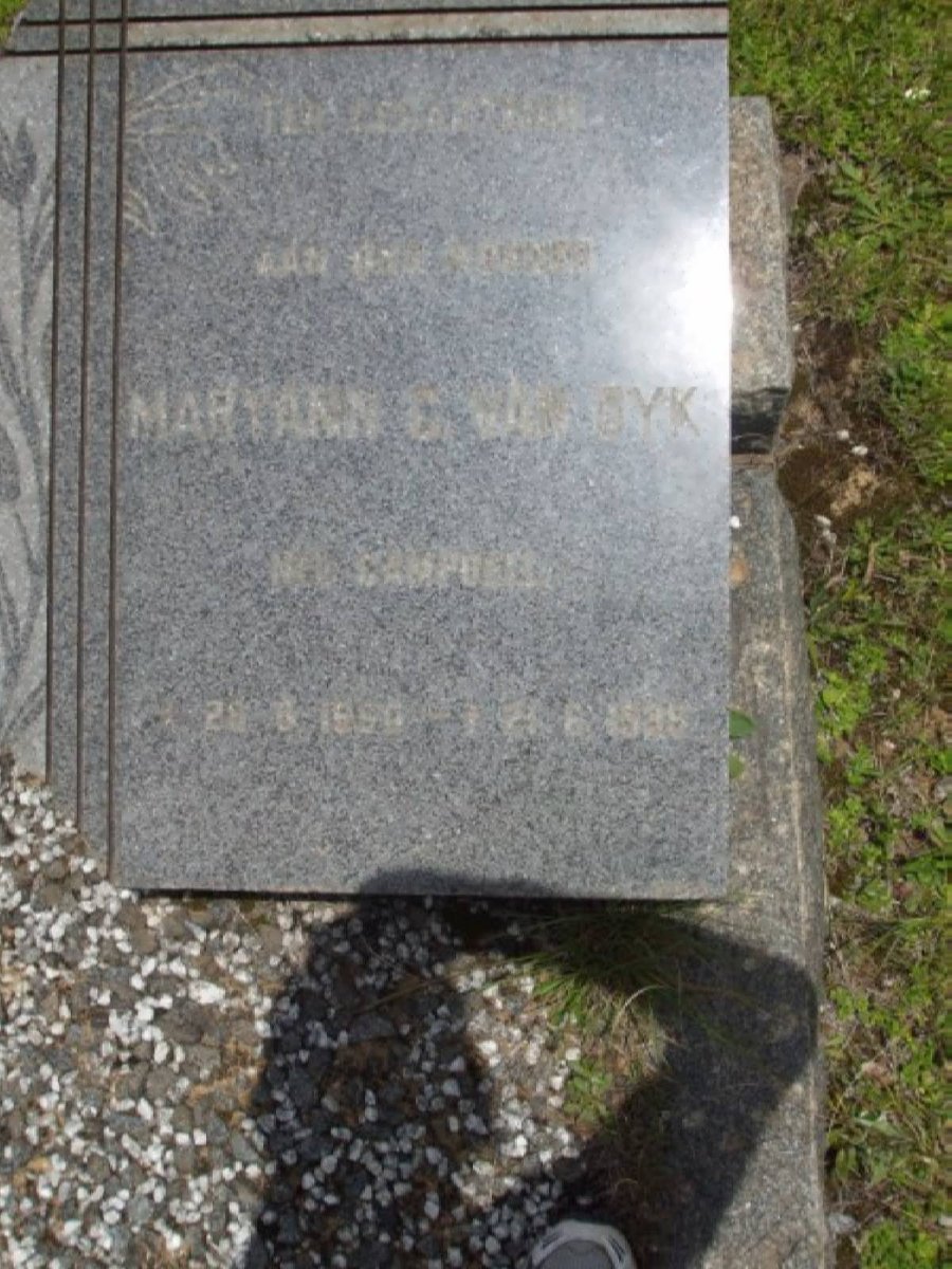 DYK Maryann C., van nee CAMPBELL 1860-1935