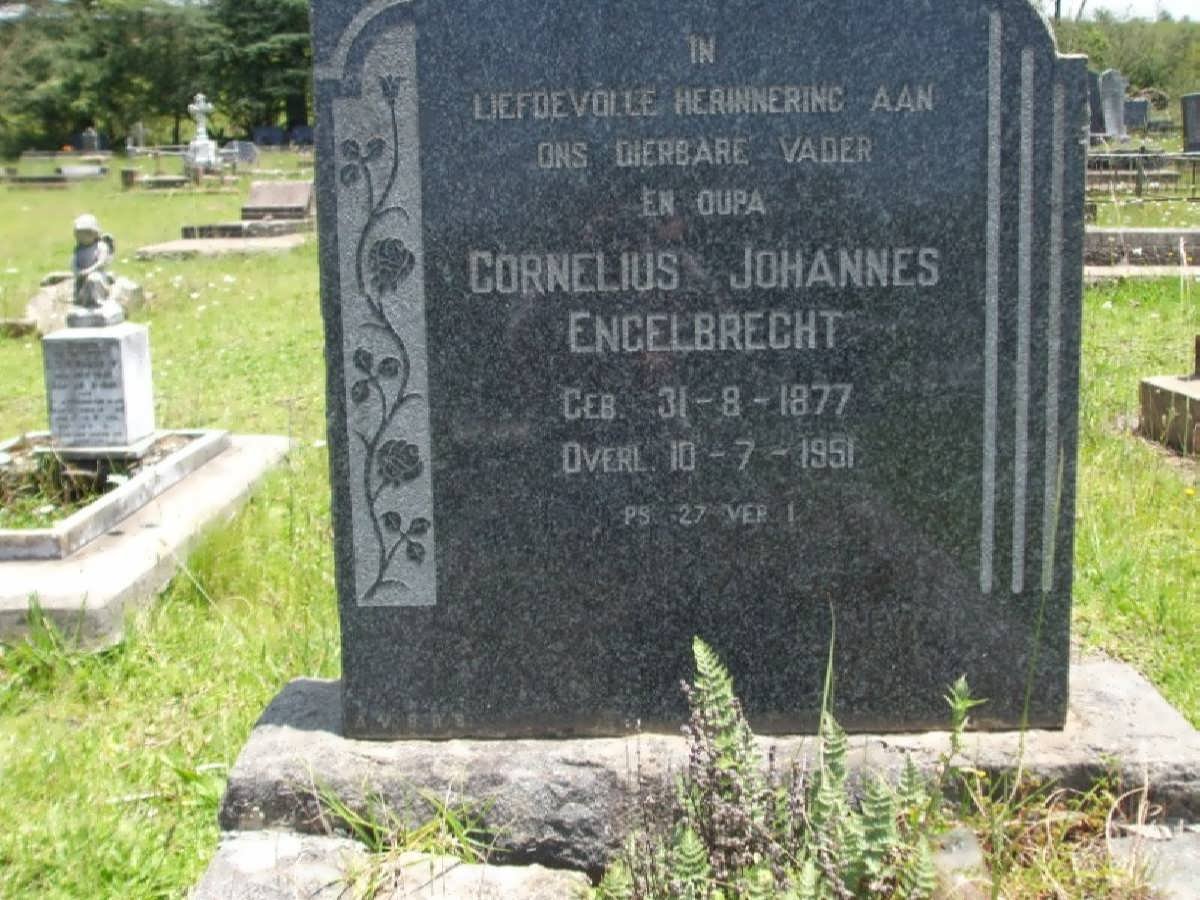 ENGELBRECHT Cornelius Johannes 1877-1951