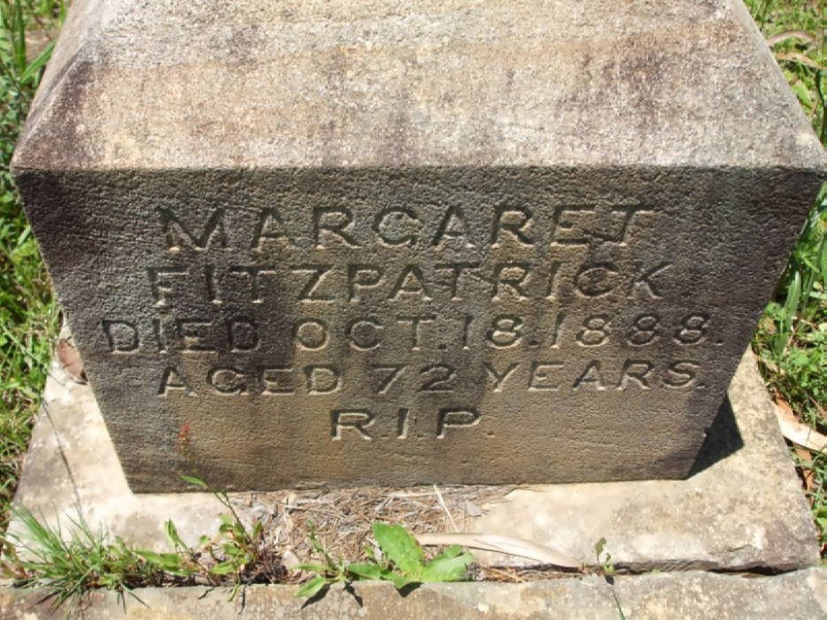 FITZPATRICK Margaret -1888