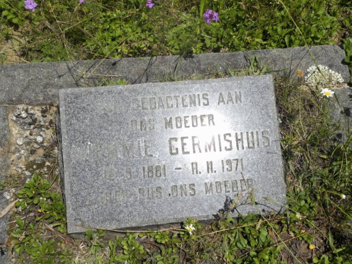 GERMISHUIS Miemmie 1881-1971