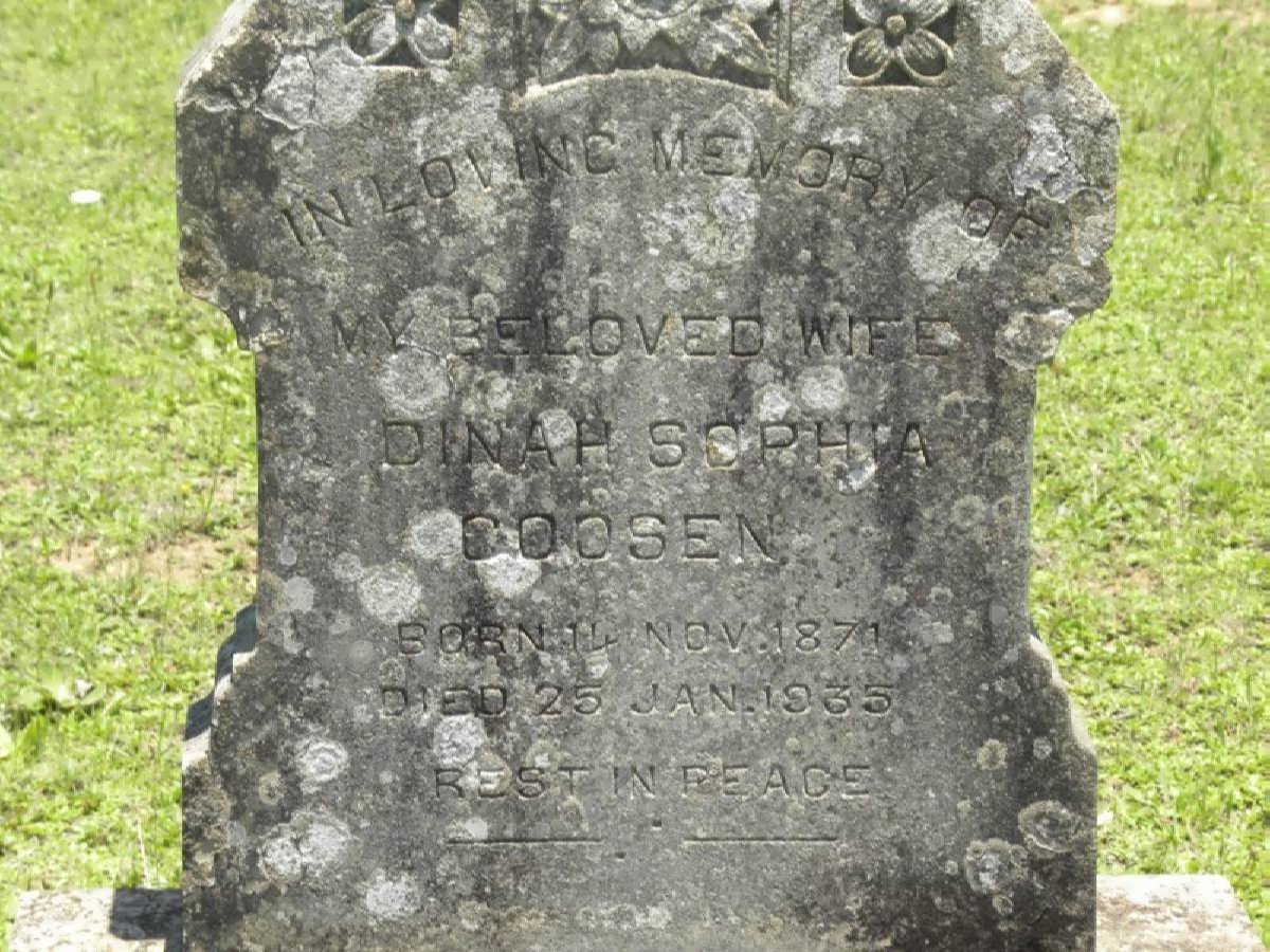 GOOSEN Dinah Sophia 1871-1935