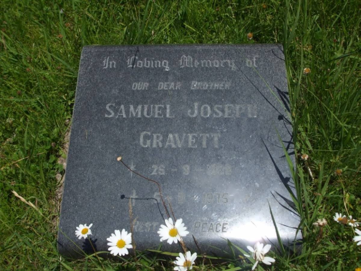 GRAVETT Samuel Joseph -1975