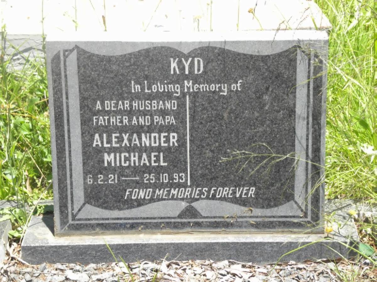 KYD Alexander Michael 1921-1993