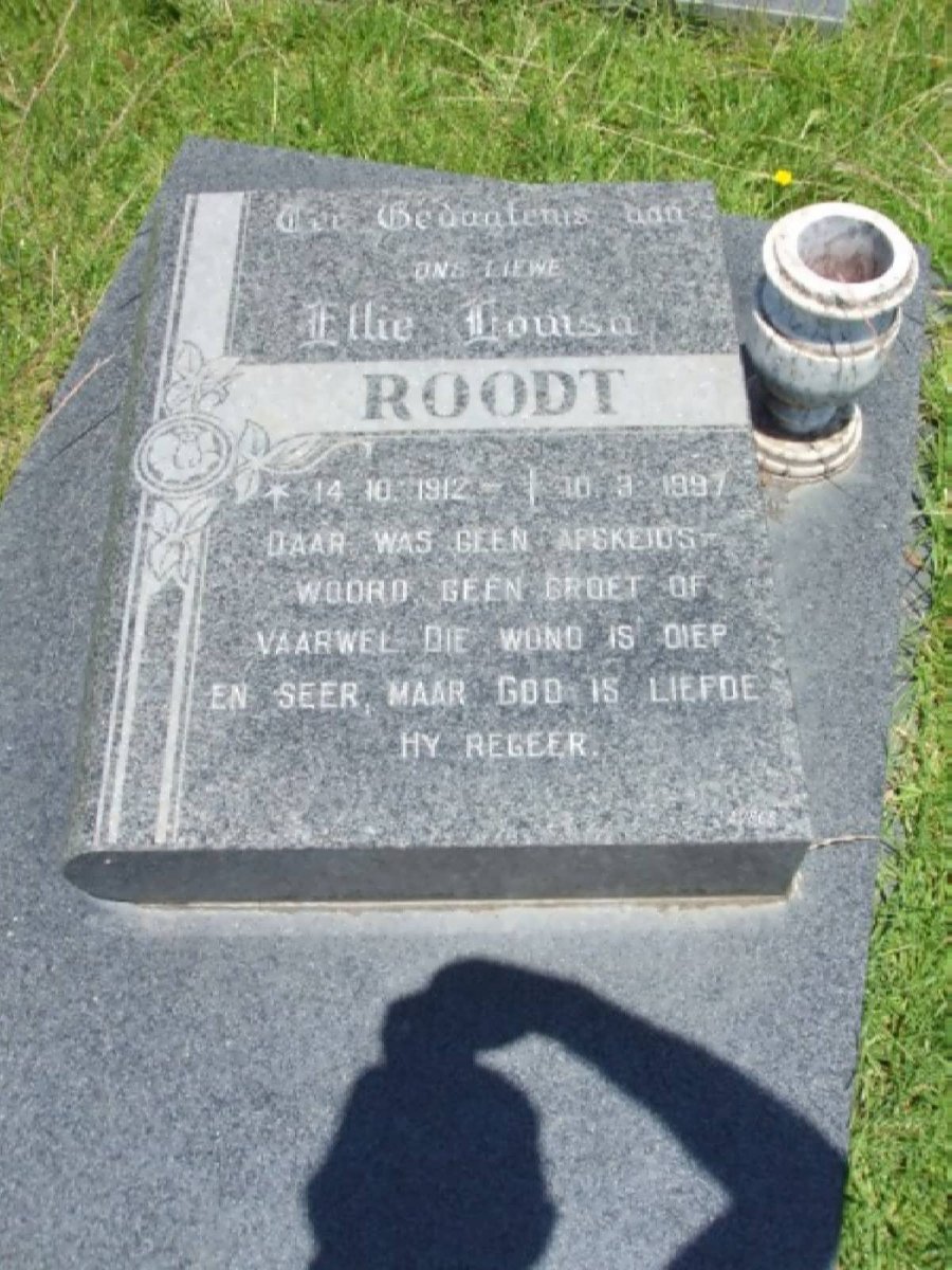 ROODT Ellie Louisa 1912-1997