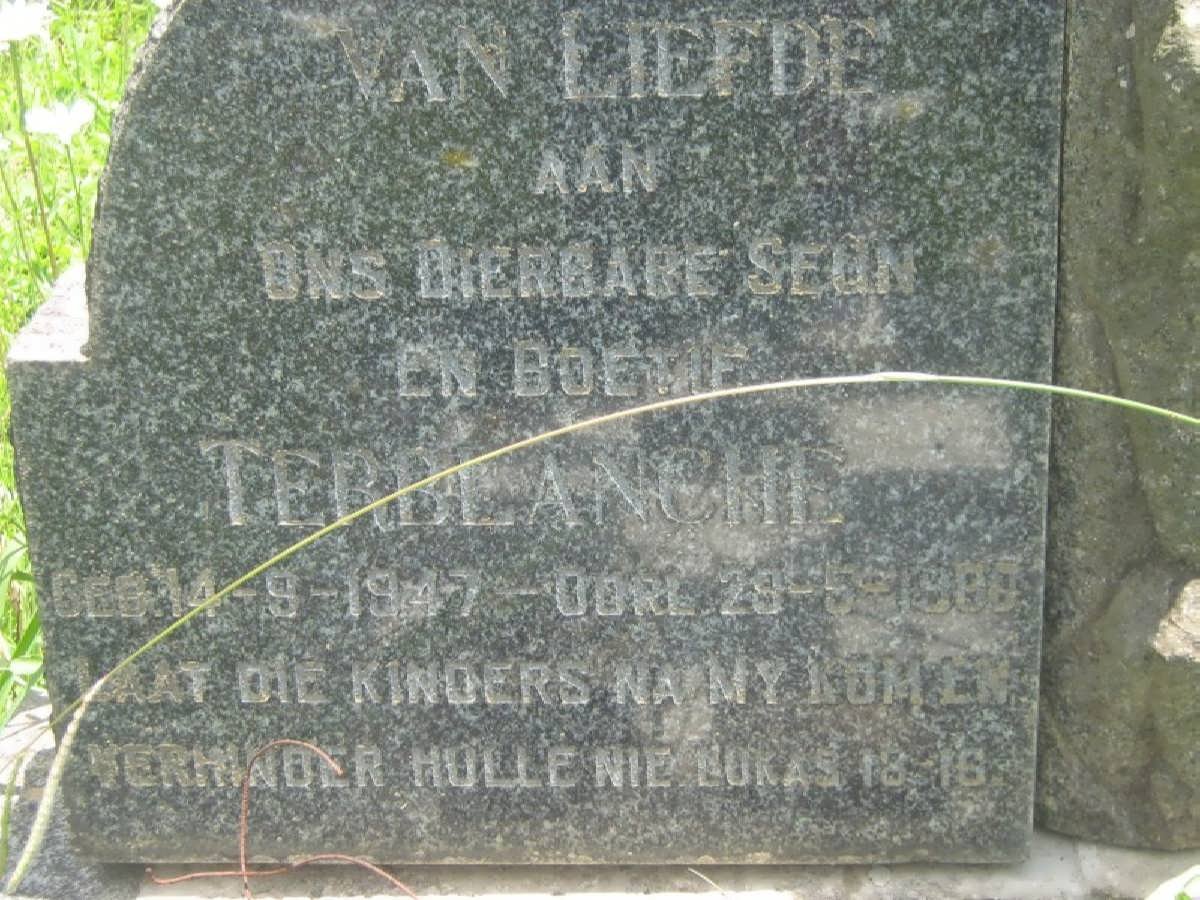 TERBLANCHE 1947-1980