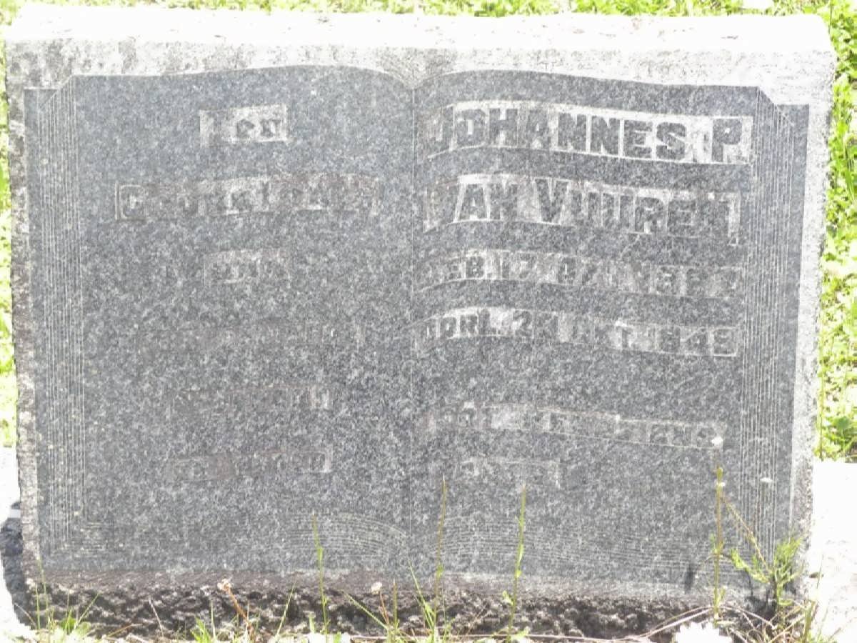 VUUREN Johannes P., van 186?-1949