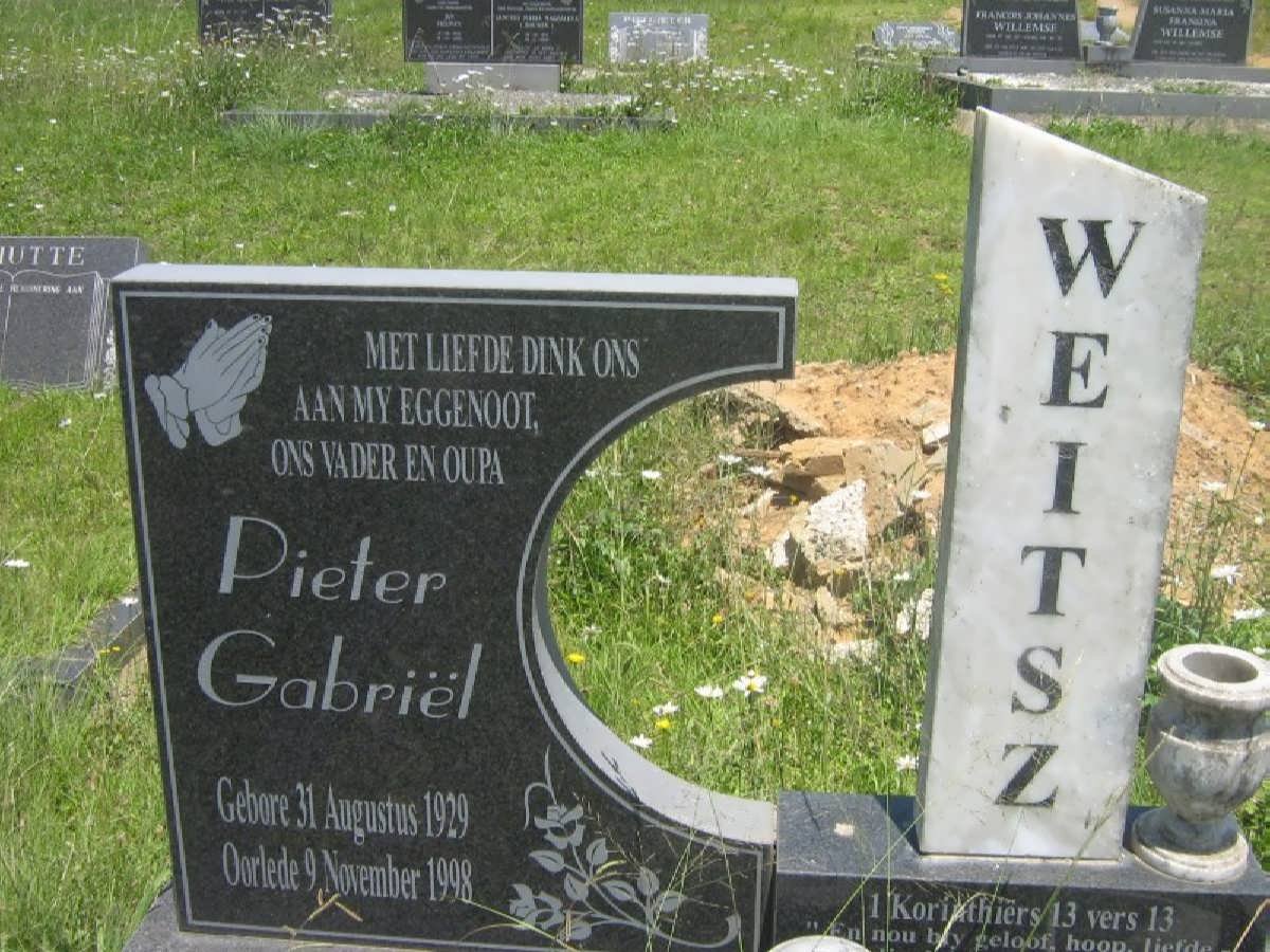 WEITSZ Pieter Gabriel 1929-1998