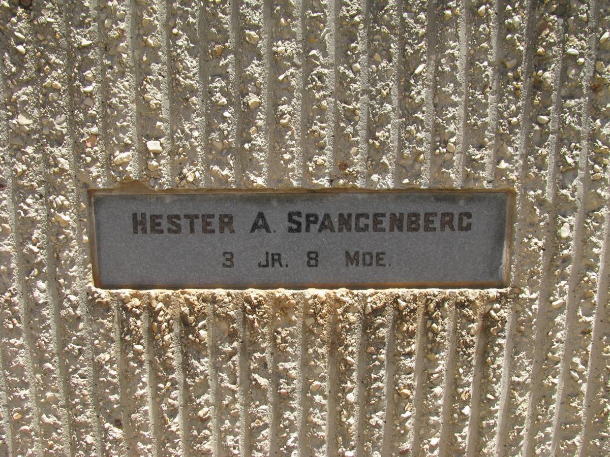 SPANGENBERG Hester A. 