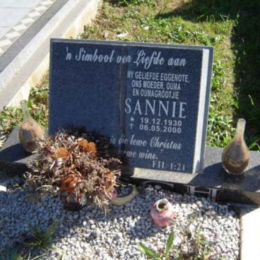 ? ?CH Sannie 1930-2000