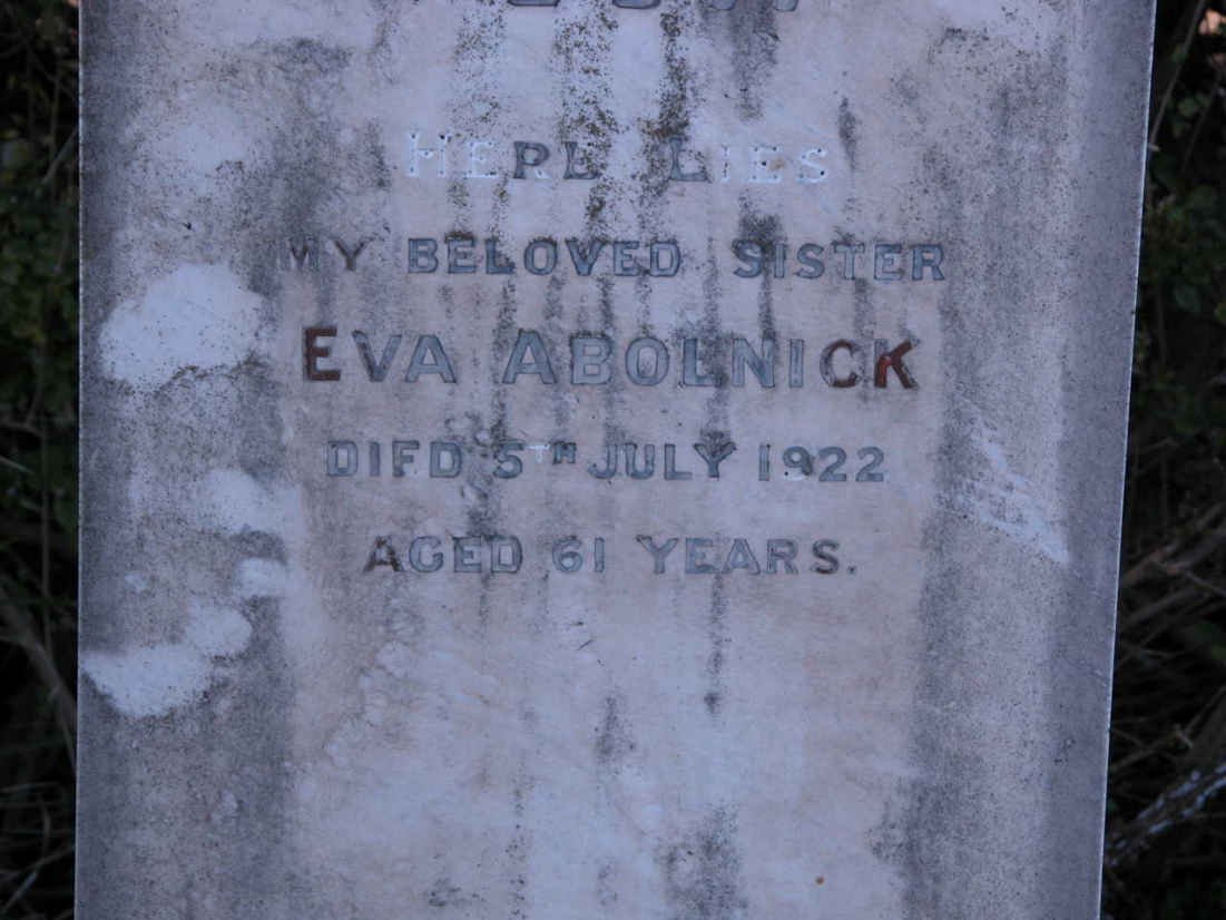 ABOLNICK Eva -1922