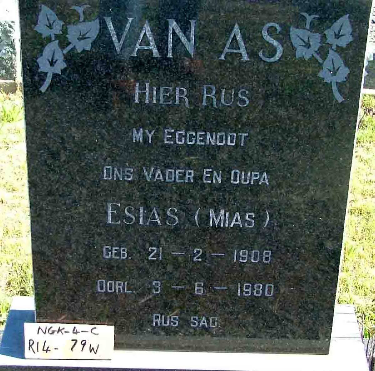 AS Esias, van 1908-1980